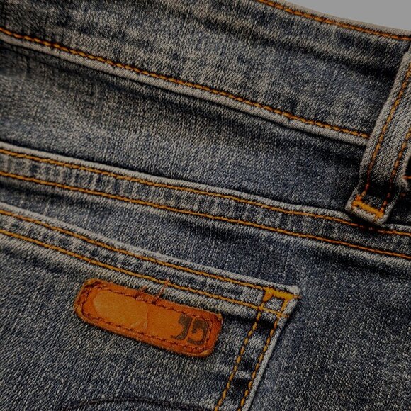 Joe's Jeans The Straight Leg Crop Cuffed Jeans Medium Leslie Wash 31 - Picture 5 of 16